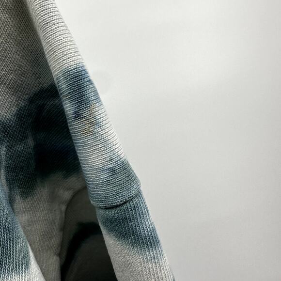 Vintage Guess Tie Dye Sweatshirt Logo Crew Neck Oversized White Blue OS - Picture 5 of 6